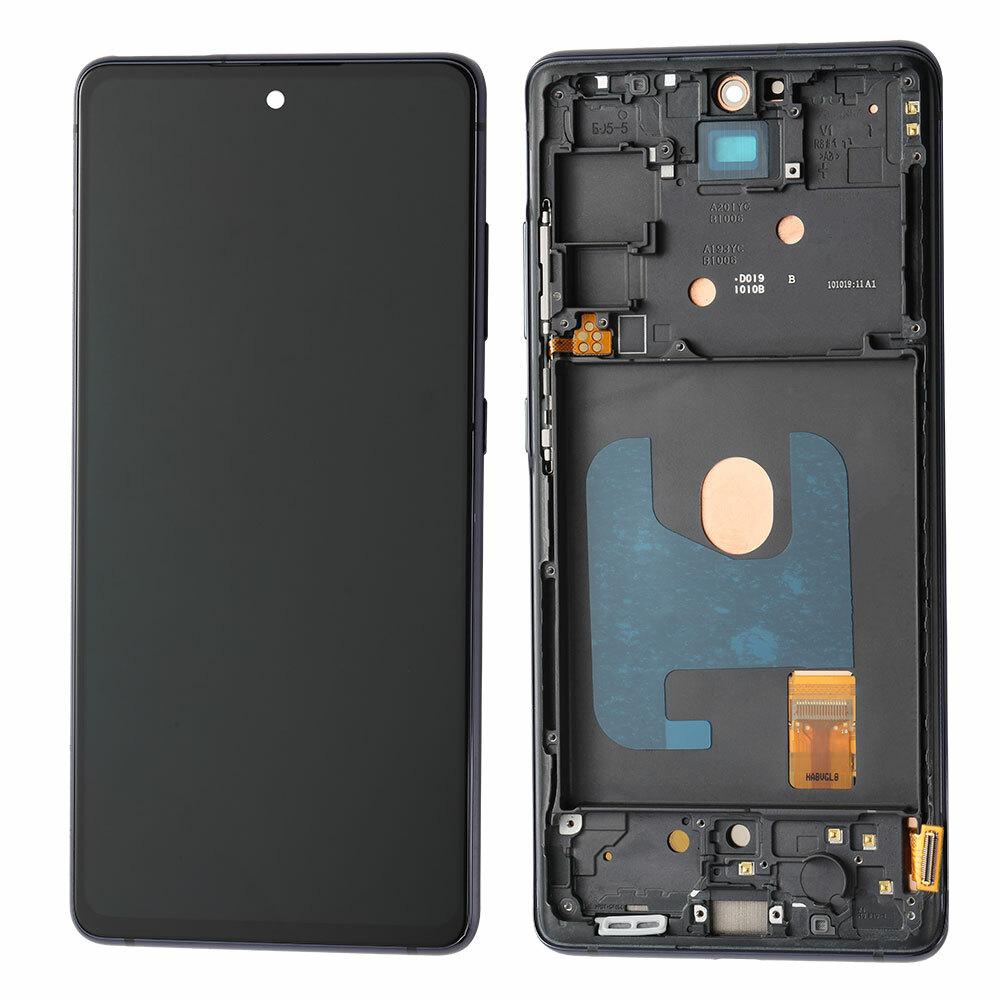 Samsung Galaxy S20 (SM-G980F) Siyah Servis Ekran Çıtalı